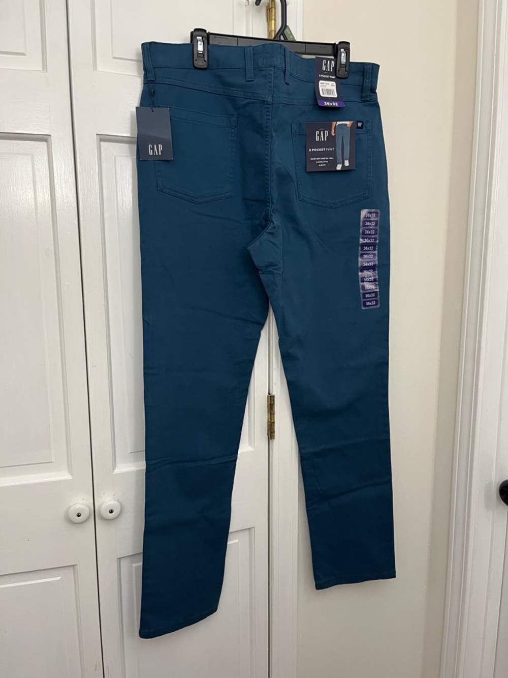 GAP Men's Deep Teal Slim Straight Jeans NWT